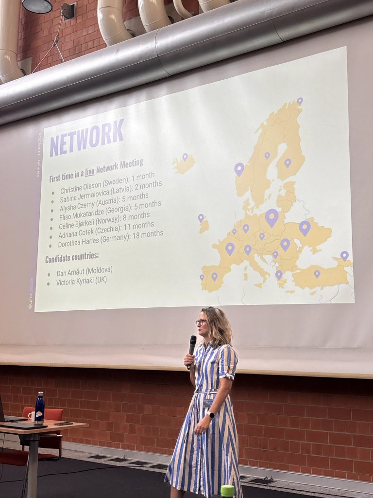 map of Eurodesk Centres